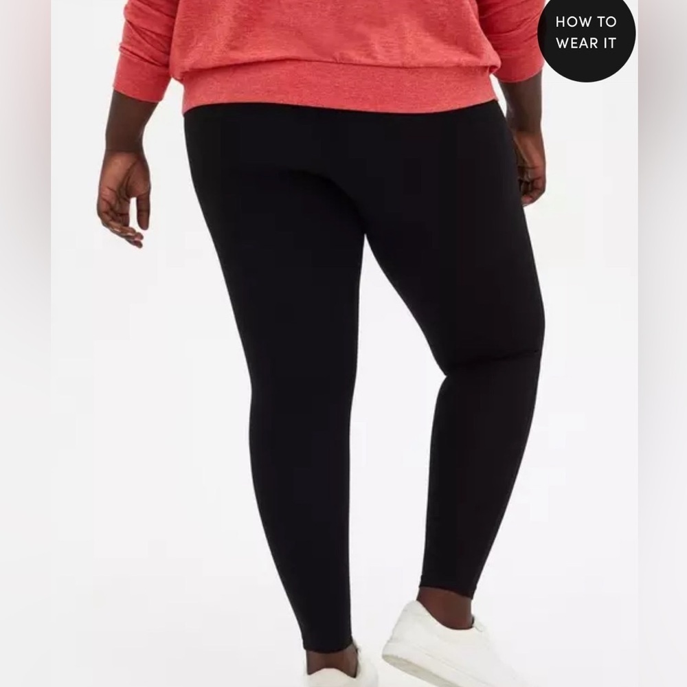 Torrid Classic Black Leggings size 1